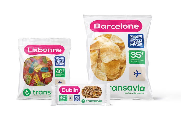 Un billet d’avion dans un paquet de chips : le nouveau dispositif original de Transavia 