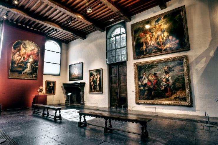 Atelier de la Maison de Rubens à Anvers © Visit Antwerpen