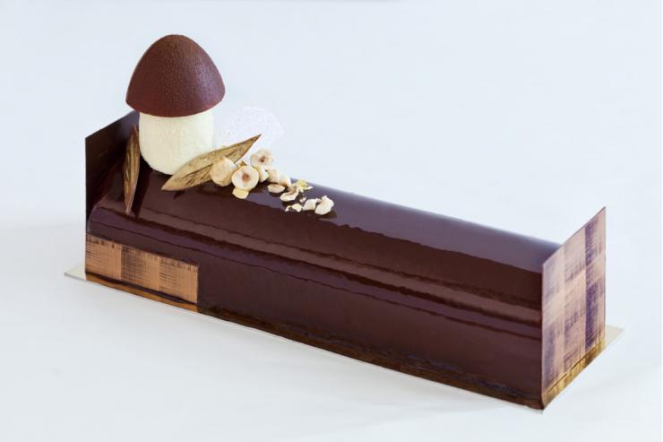 La véritable bûche de nos forêts aux Étangs de Corot