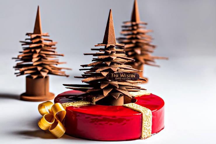 La Bûche «Le Cadeau» au Westin Paris-Vendôme