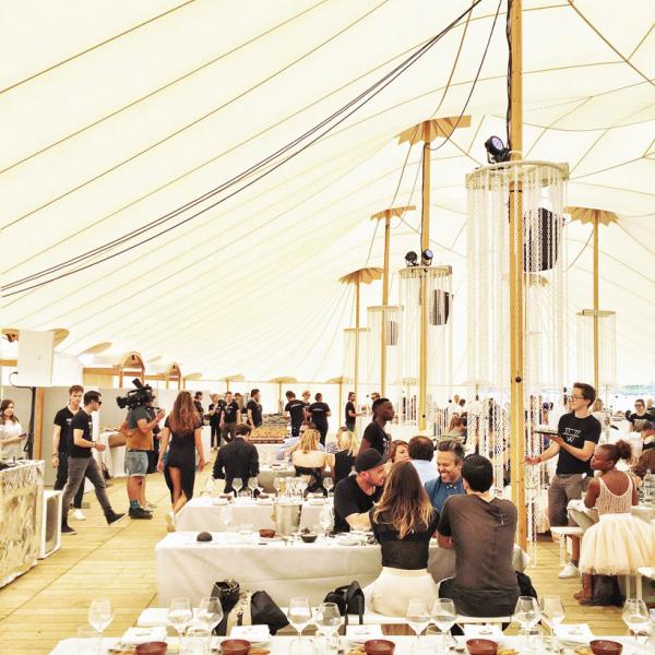 Le pop up restaurant de The Jane a servi samedi et dimanche plus de 450 couverts © Yonder.fr