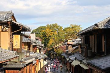 Petites rues dans le quartier de Gion à Kyoto | © Aurélie Morin