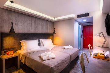 Une chambre au boutique hotel 360 degrees à Monastiraki. | © 360 Degrees
