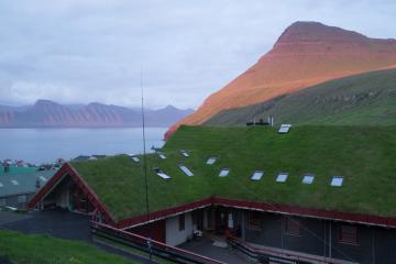 La Gjaargarður Guesthouse de Gjógv.