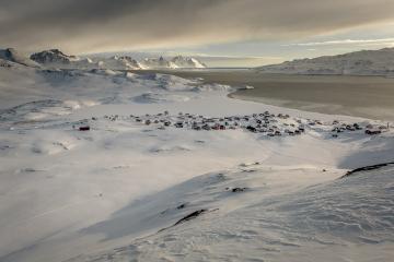 Vue de Kuummiut. © Mads Pihl / Visit Greenland 