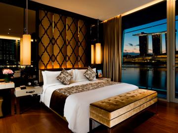 Le luxe est incomparable dans les suites de l’hôtel | © The Fullerton Bay Hotel